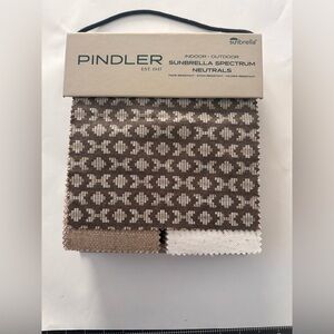 Pindler Sunbrella Spectrum Fabric Sample Books Craft Maker Doll House